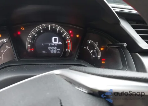 2016 Honda Civic Lx из США, поврежденный, VIN 19XFC2F58GE035550